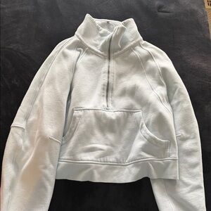Lululemon Scuba Oversized Cropped Half Zip